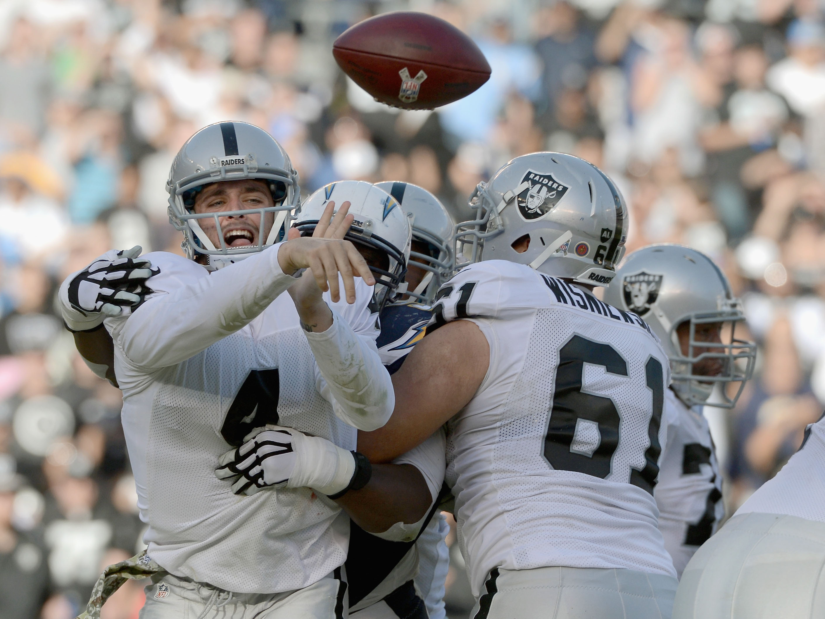 The Oakland Raiders suffered their worst loss in 53 years