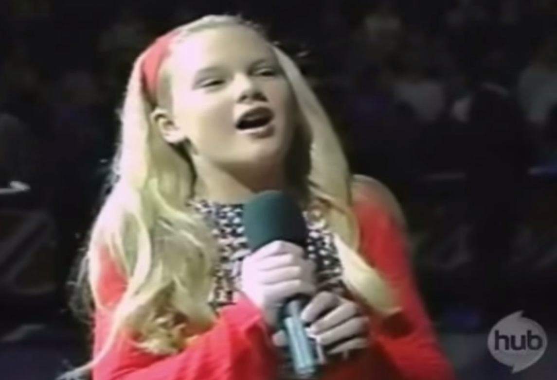 taylor swift when she was 12