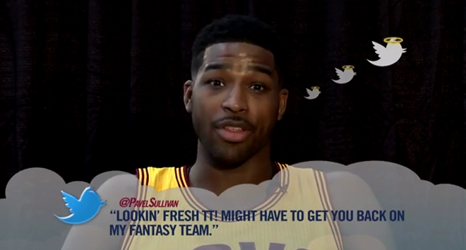 Watch the Cleveland Cavaliers read nice tweets about themselves | For ...