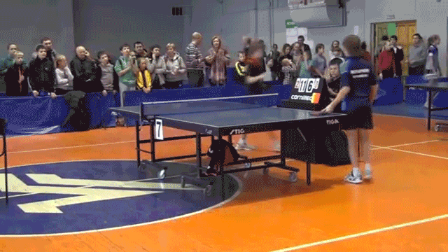 Daily GIF #386 ~ Table Tennis Ball Catch ~ : r/k_on