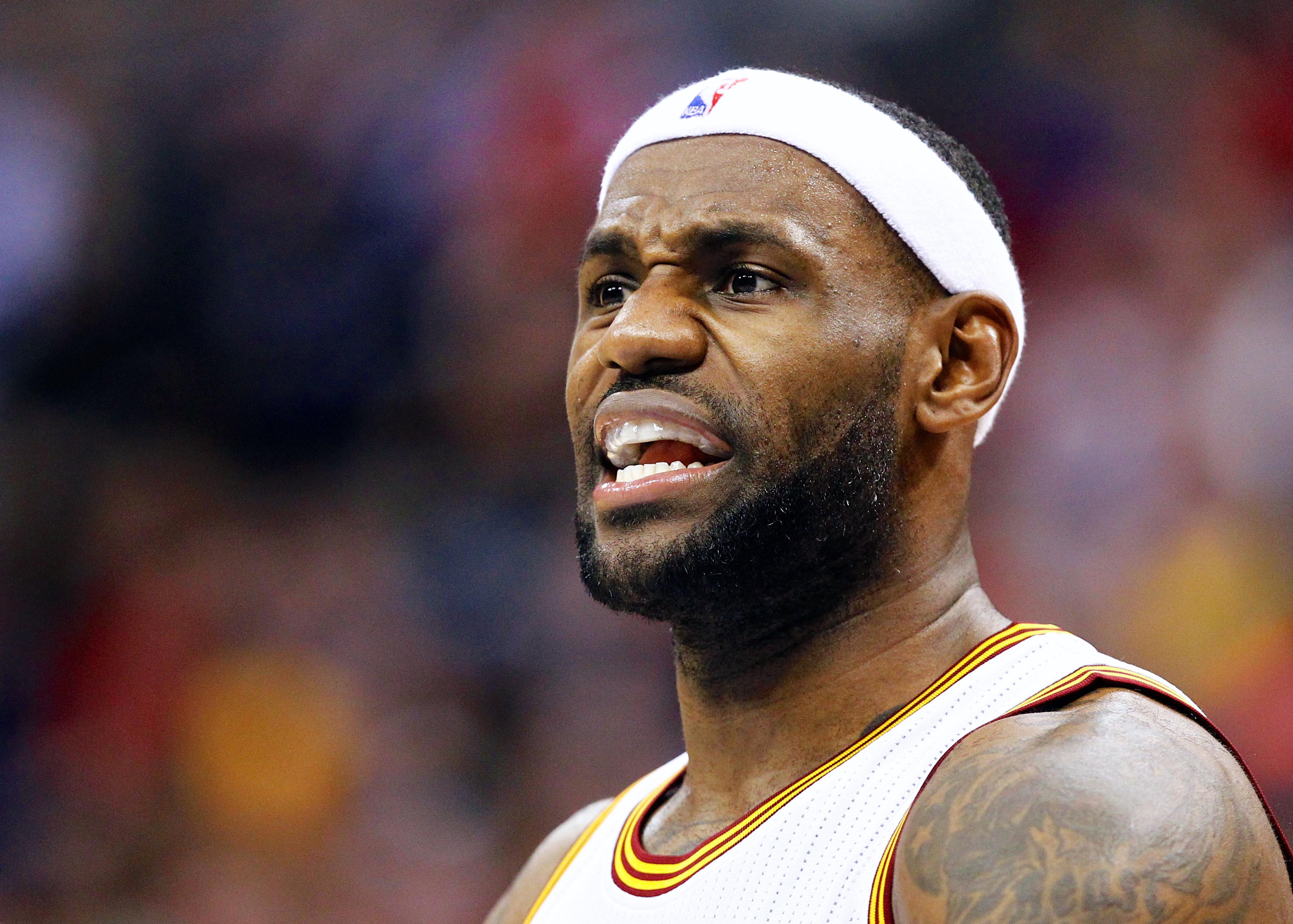 LeBron James’ infant daughter cried and kept him up all night | For The Win