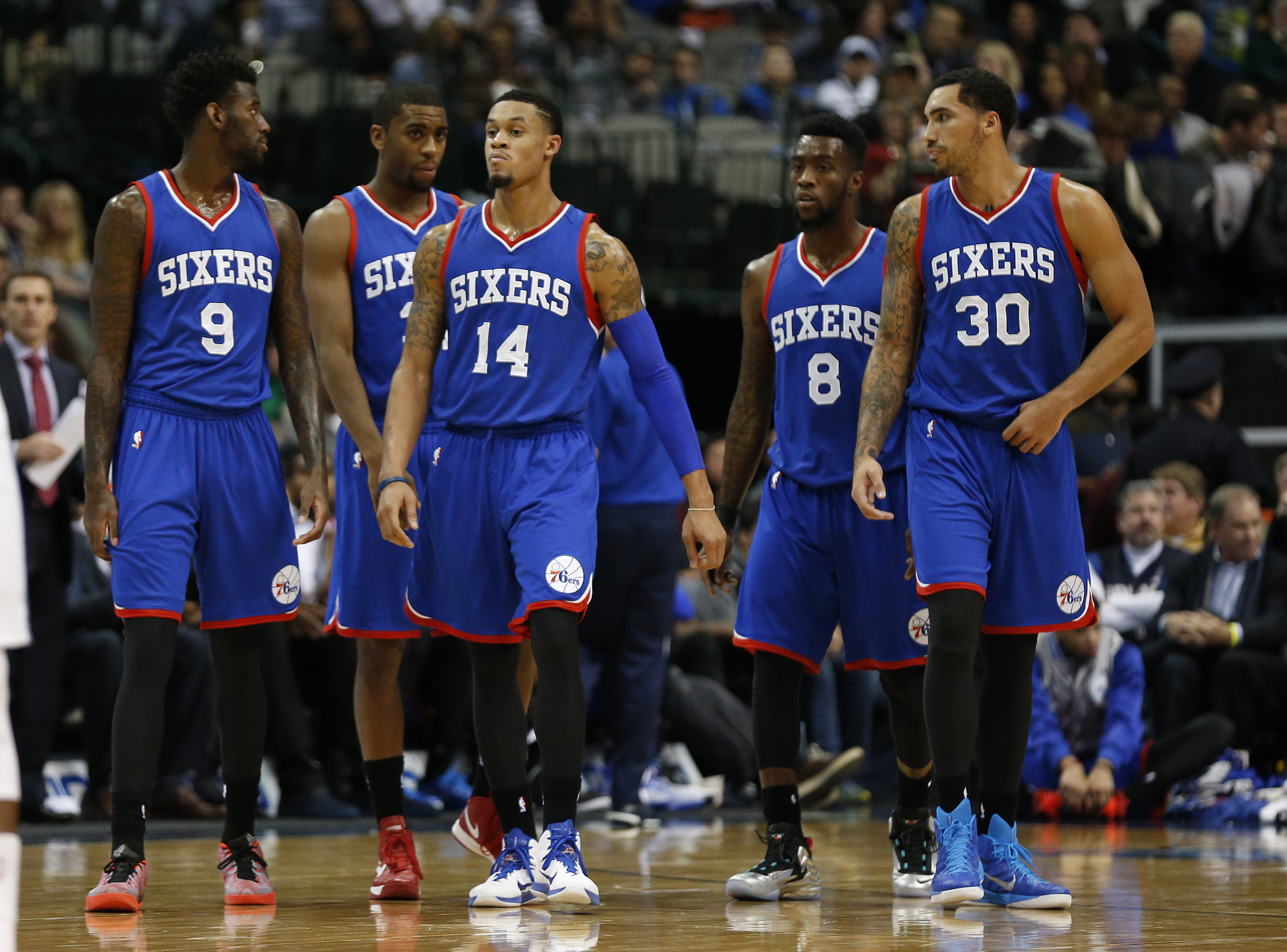NBA: Philadelphia 76ers at Dallas Mavericks