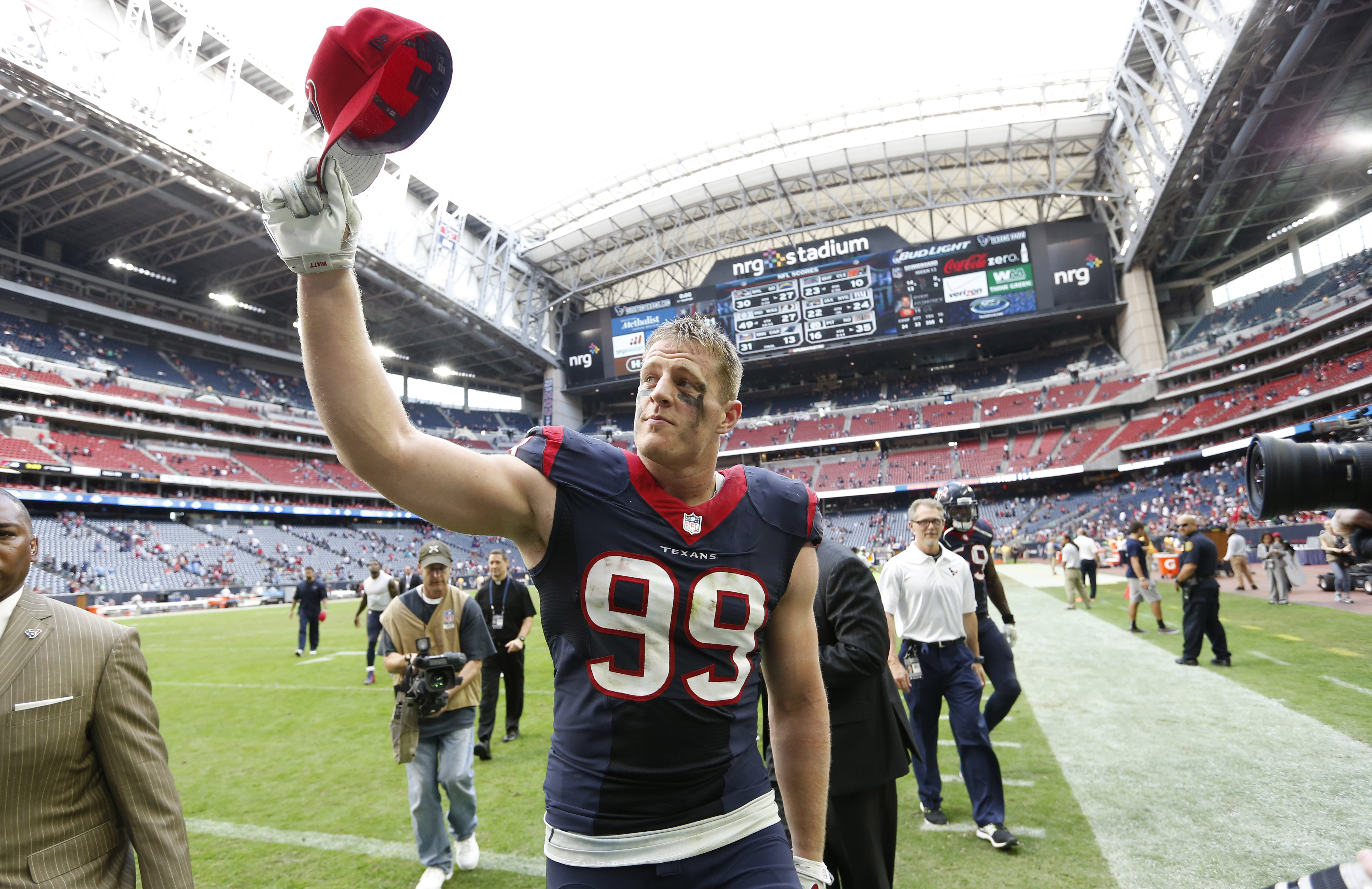 J.J. Watt catches another touchdown, Ryan Fitzpatrick throws six