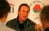 Oregon defensive coordinator Nick Aliotti answers question before the 2009 Rose Bowl.  USA TODAY Sports file photo