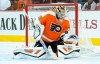 Rob Zepp makes a save for the Flyers in preseason. (Eric Hartline, USA TODAY Sports)