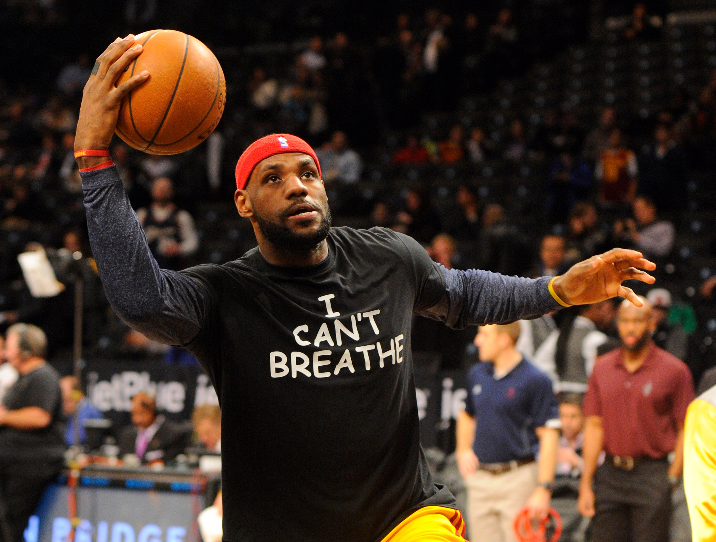 LeBron James wants an 'I can't breathe' Eric Garner T-shirt to wear before  game in Brooklyn – New York Daily News