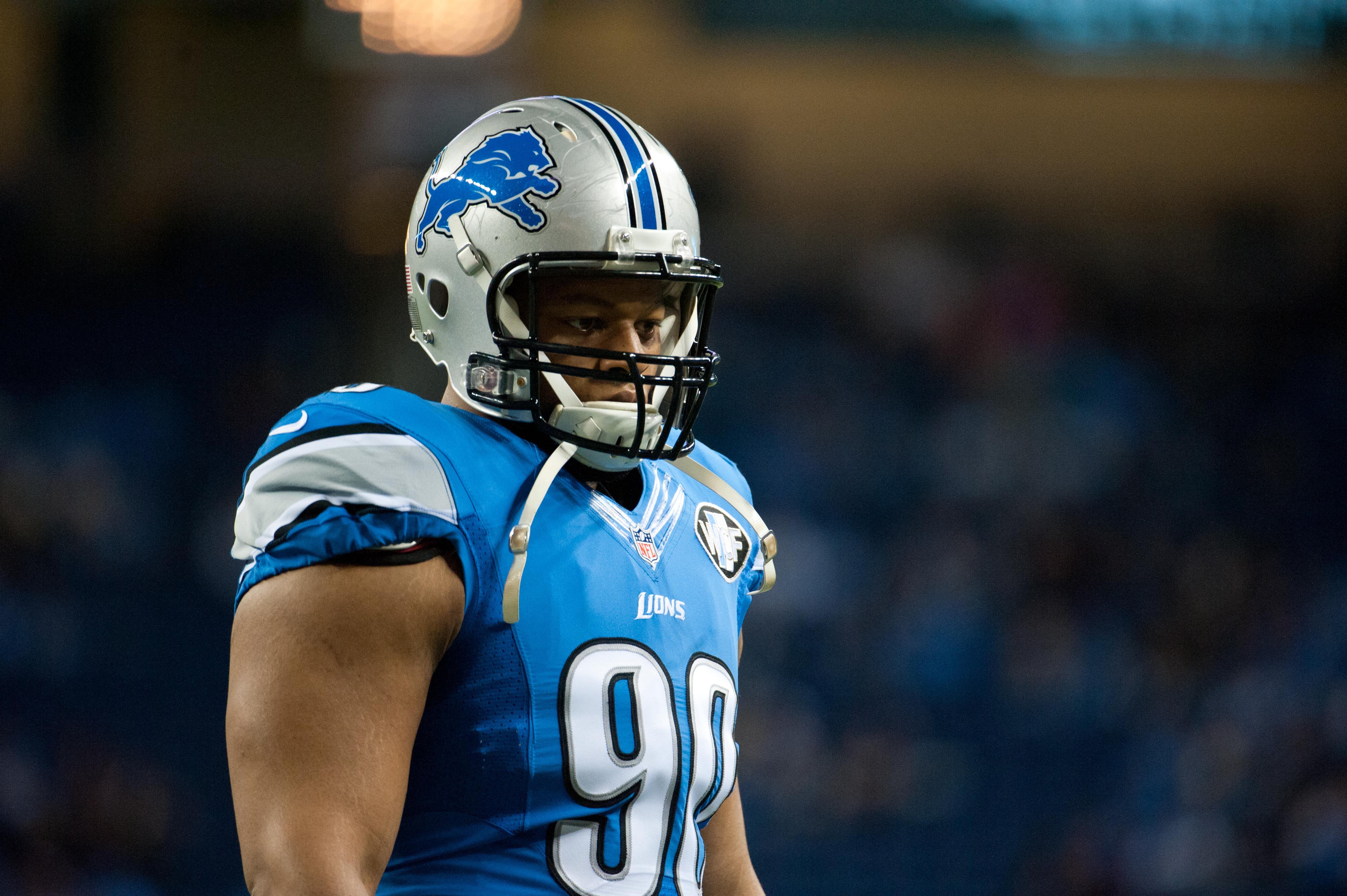 Detroit Lions defensive tackle Ndamukong Suh: A history in discipline