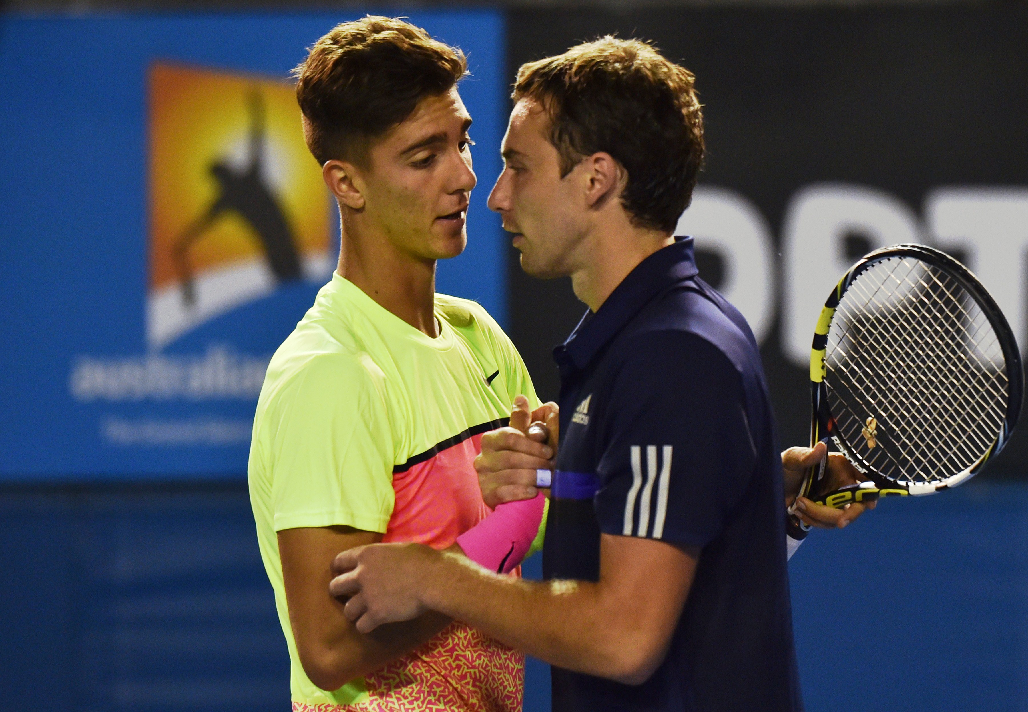 Watch Thanasi Kokkinakis’ wild celebration after huge Aussie Open upset