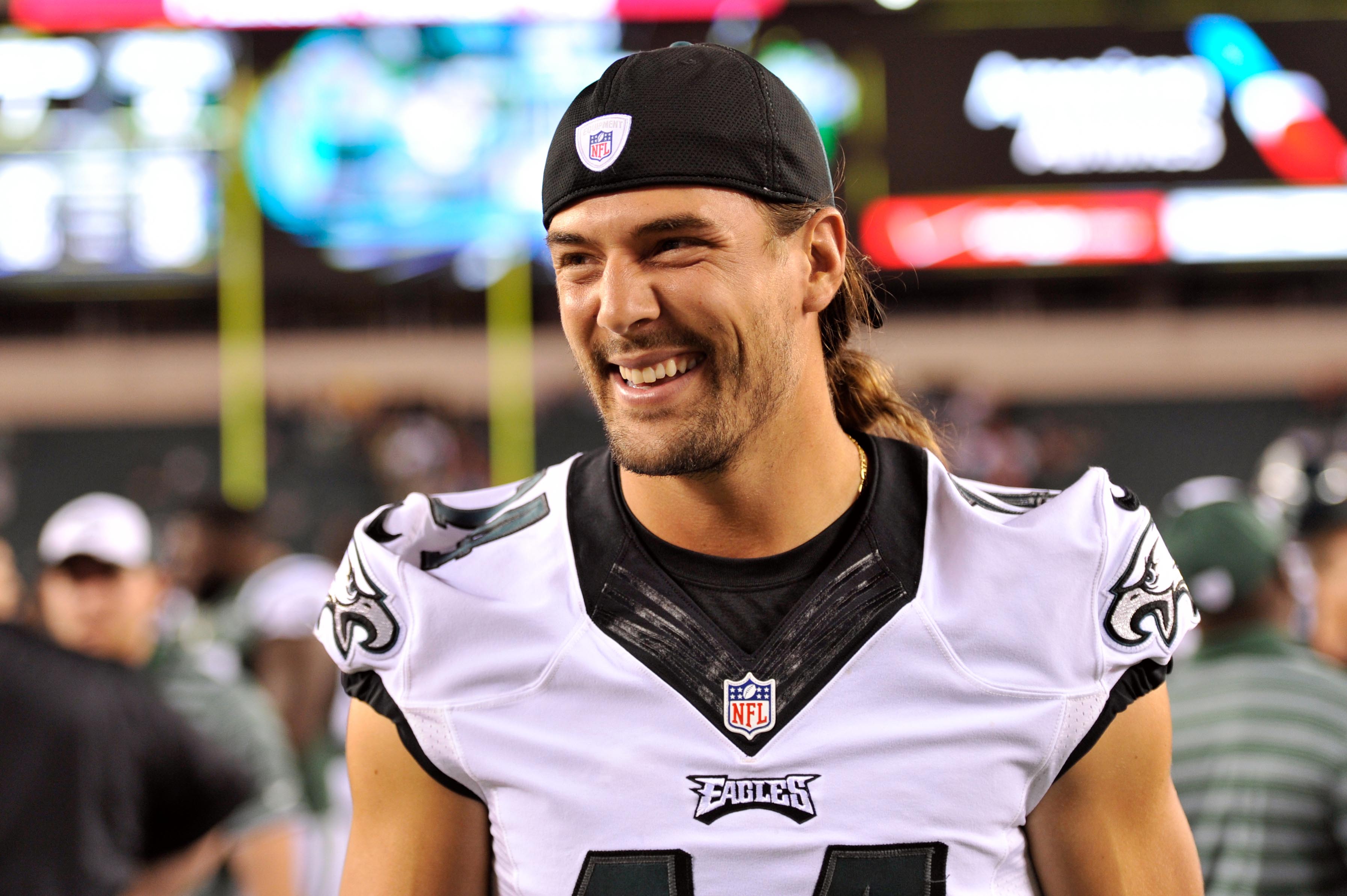 Riley Cooper On Eagles Calendar for Black History Month