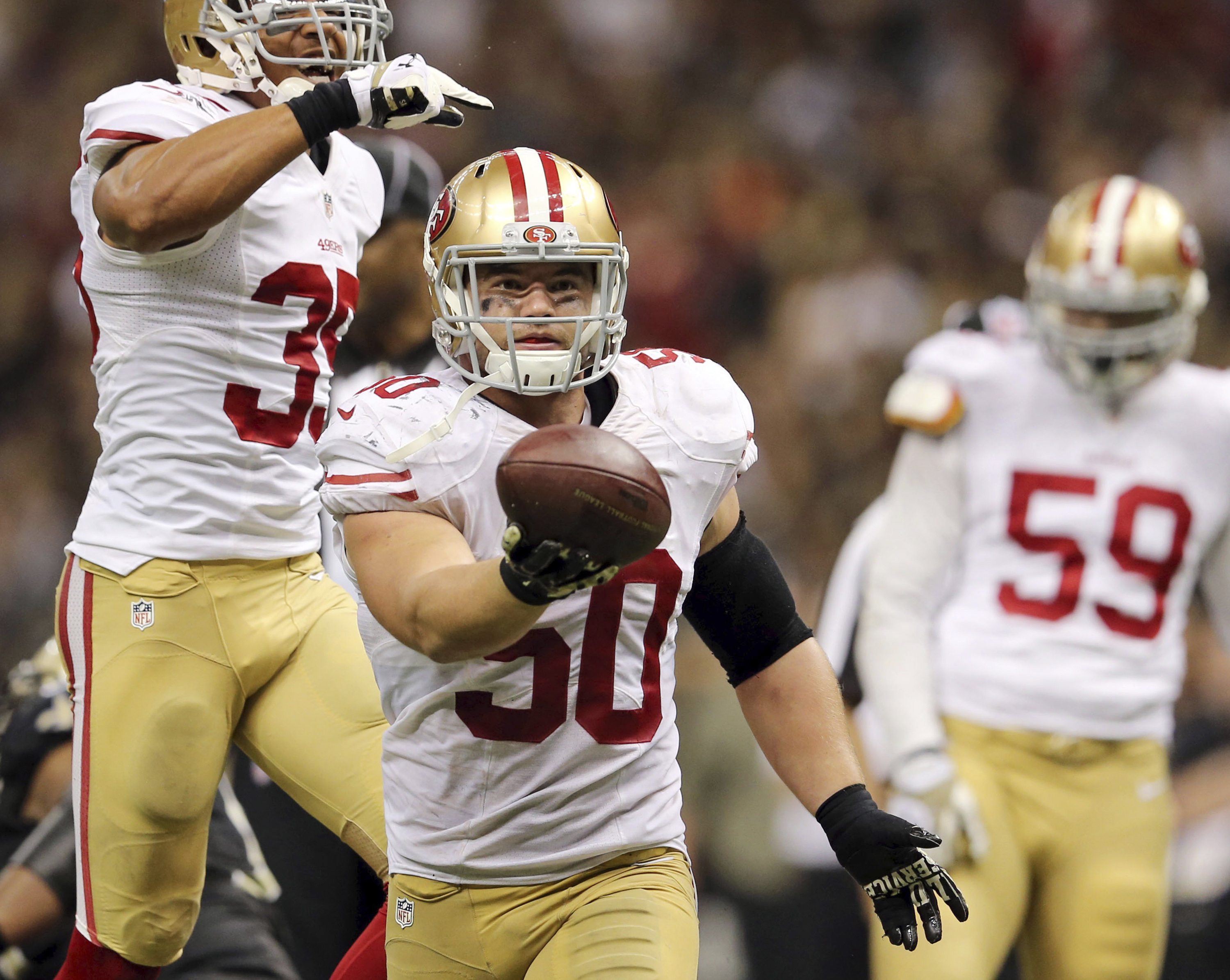 Retiring 49er Chris Borland to pay back NFL signing bonus - Sports  Illustrated