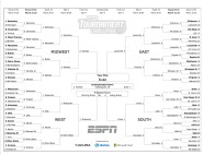 Espn Printable Bracket Customize And Print