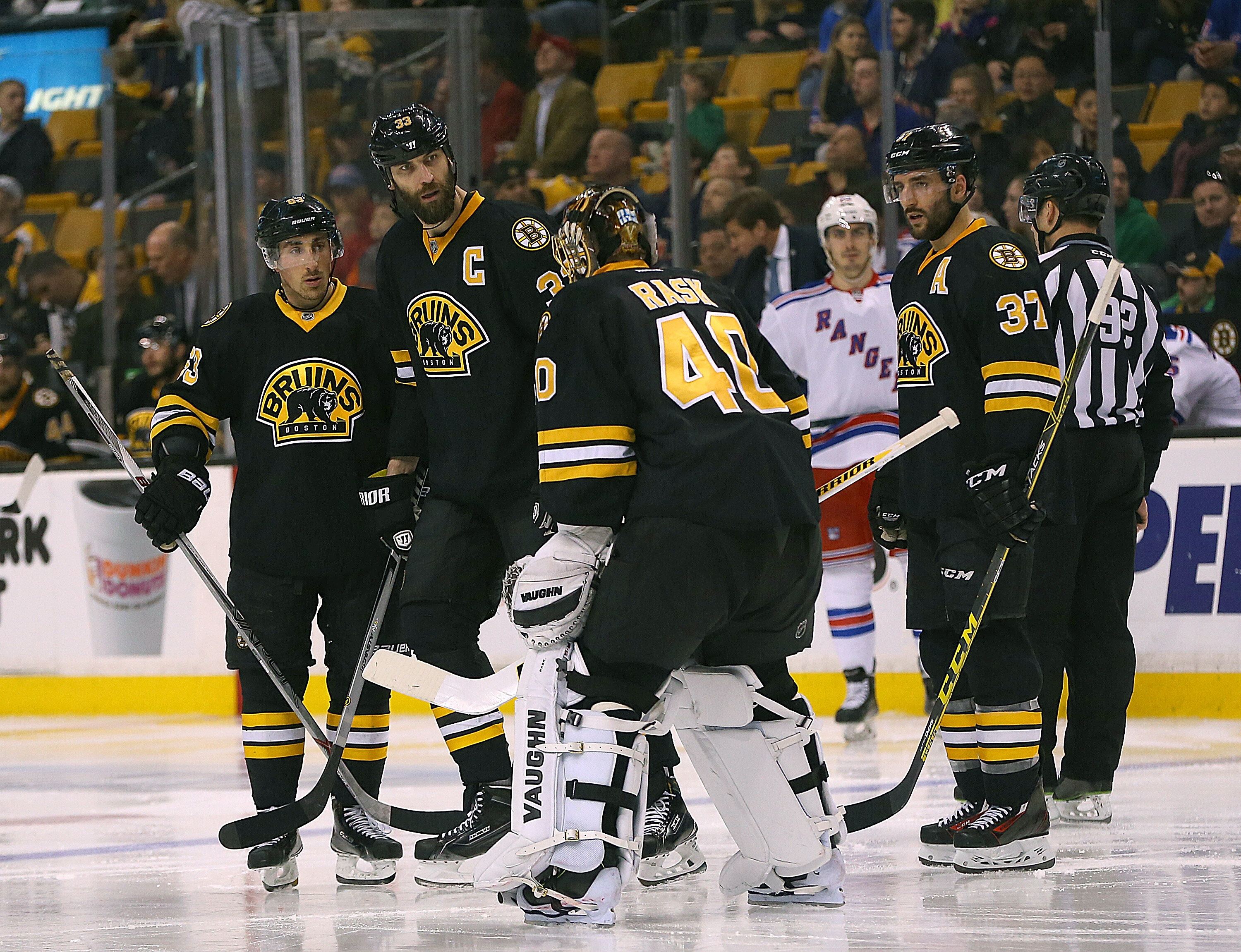 Goalie Tuukka Rask excuses himself from BruinsRangers game For The Win