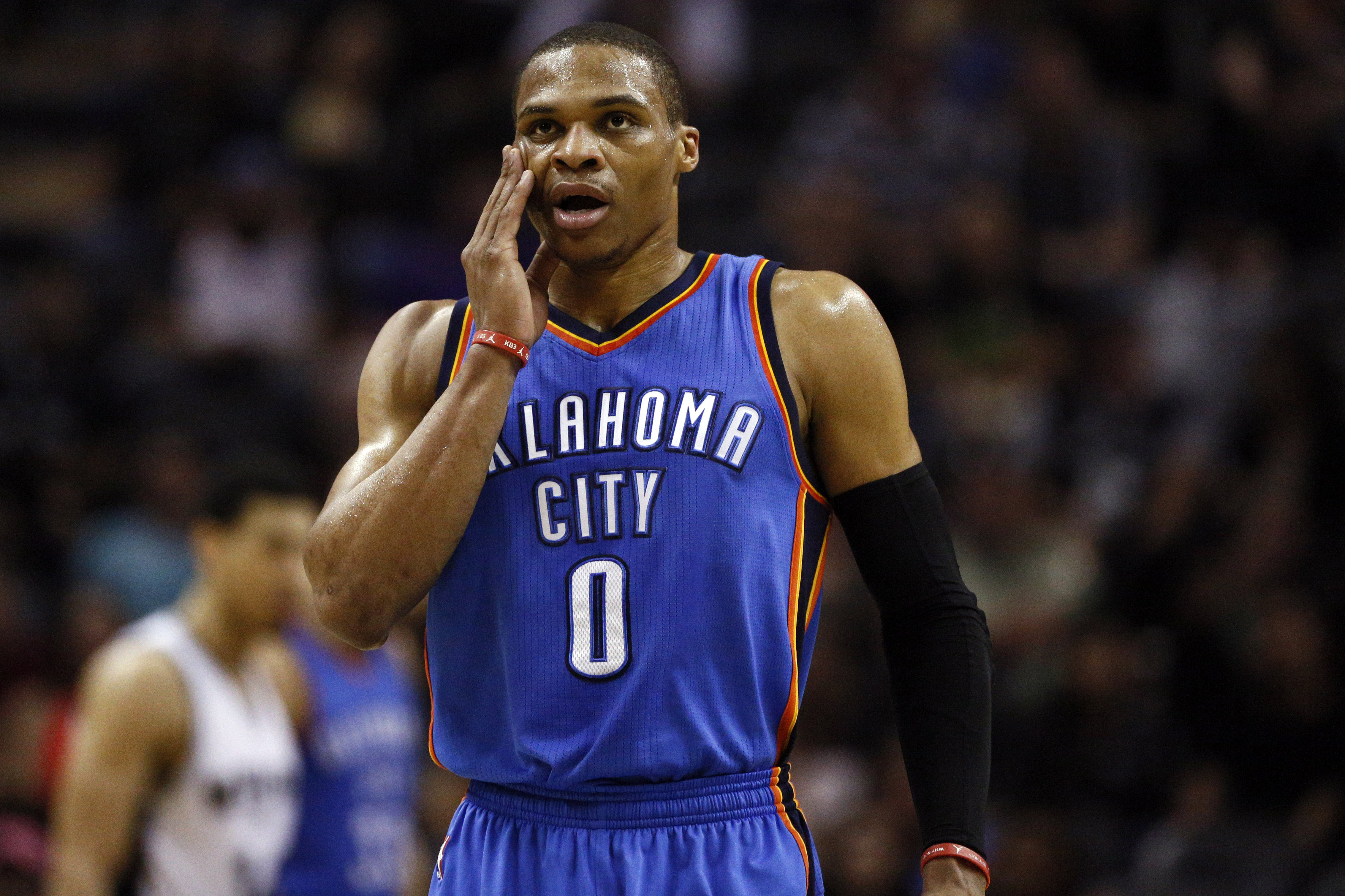 Russell Westbrook’s interactions with the media are getting weirder and ...