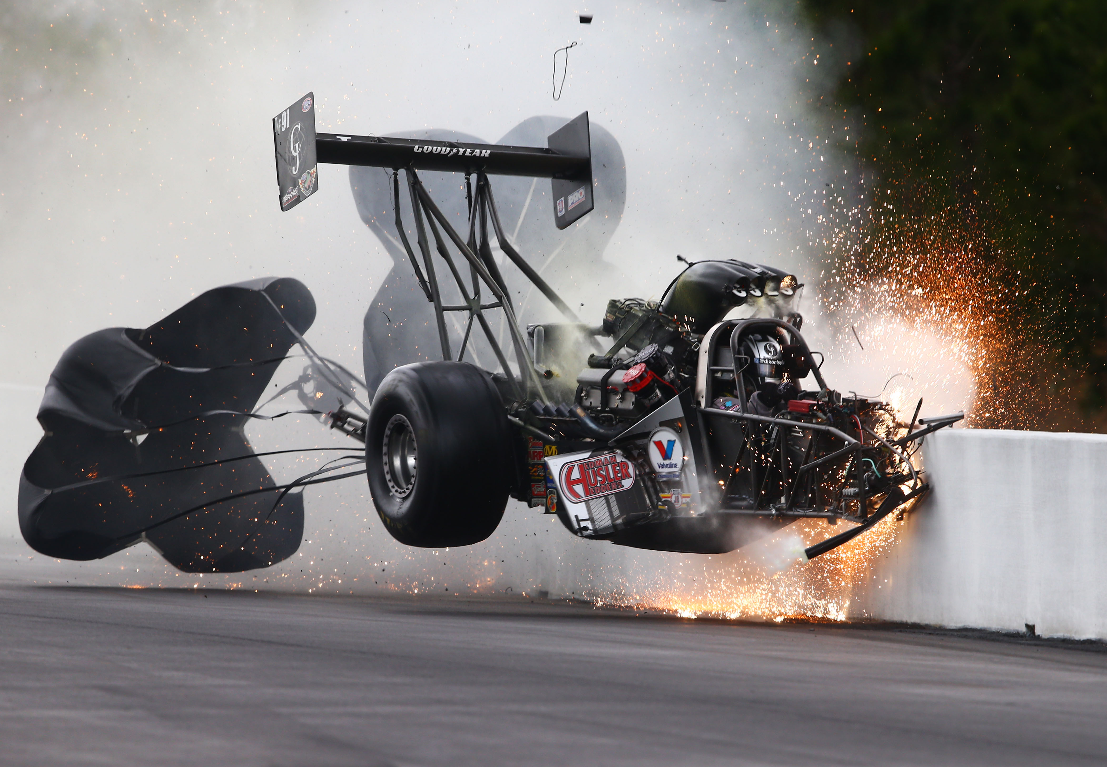 Drag Racer Larry Dixon Walks Away From Horrifying Crash For The Win