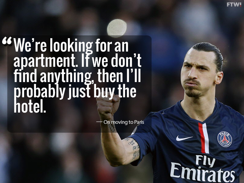 The 10 most ludicrous things Zlatan Ibrahimovic has ever said | For The Win