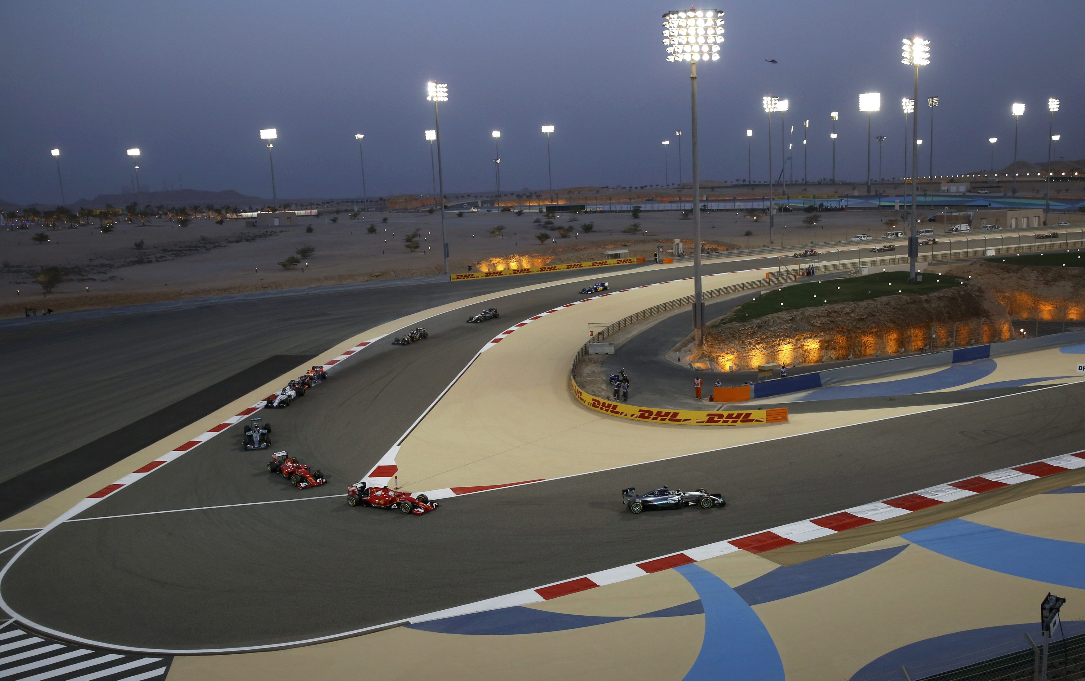 12 stunning photos from a Formula 1 Grand Prix under the lights in