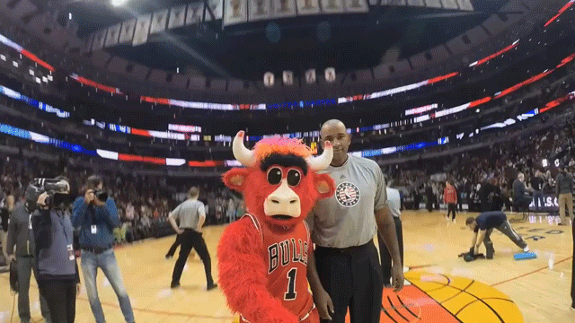 Chicago Bulls mascot wears a GoPro for a day - Sports Illustrated