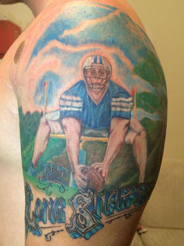 Byu Long Snapper Gets Delightfully Terrible Long Snapper Tattoo For The Win