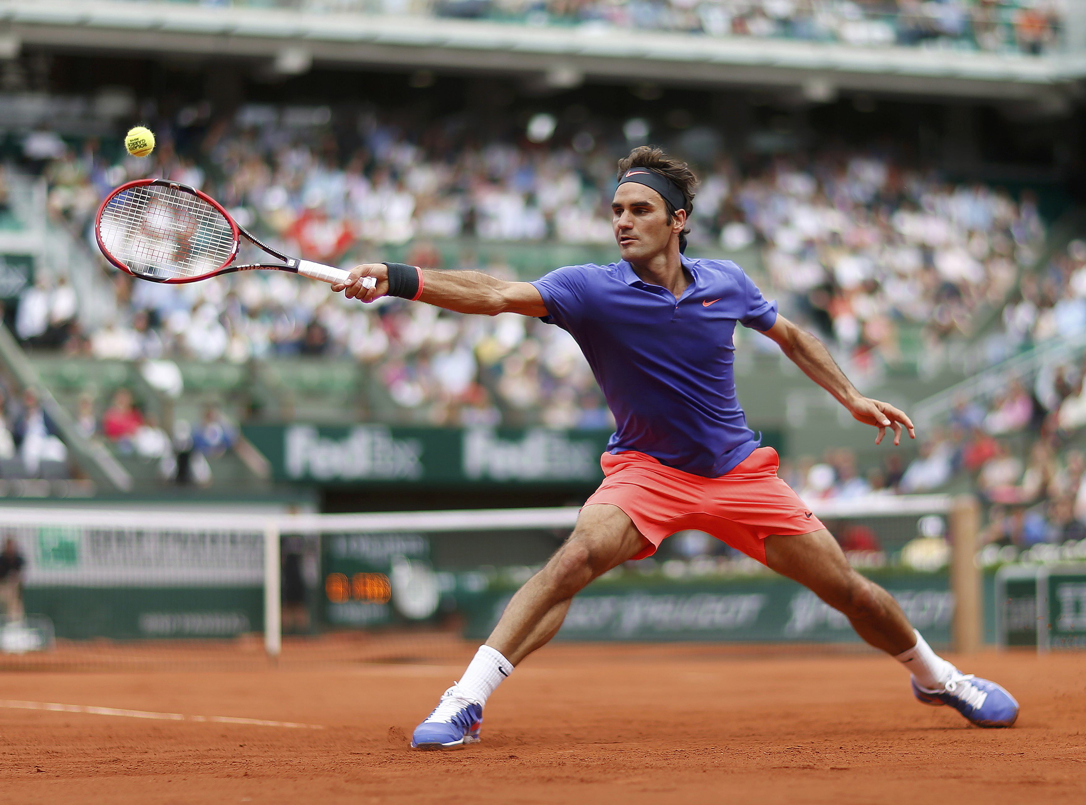 Did Roger Federer’s five-year-old twins dress him for the French Open