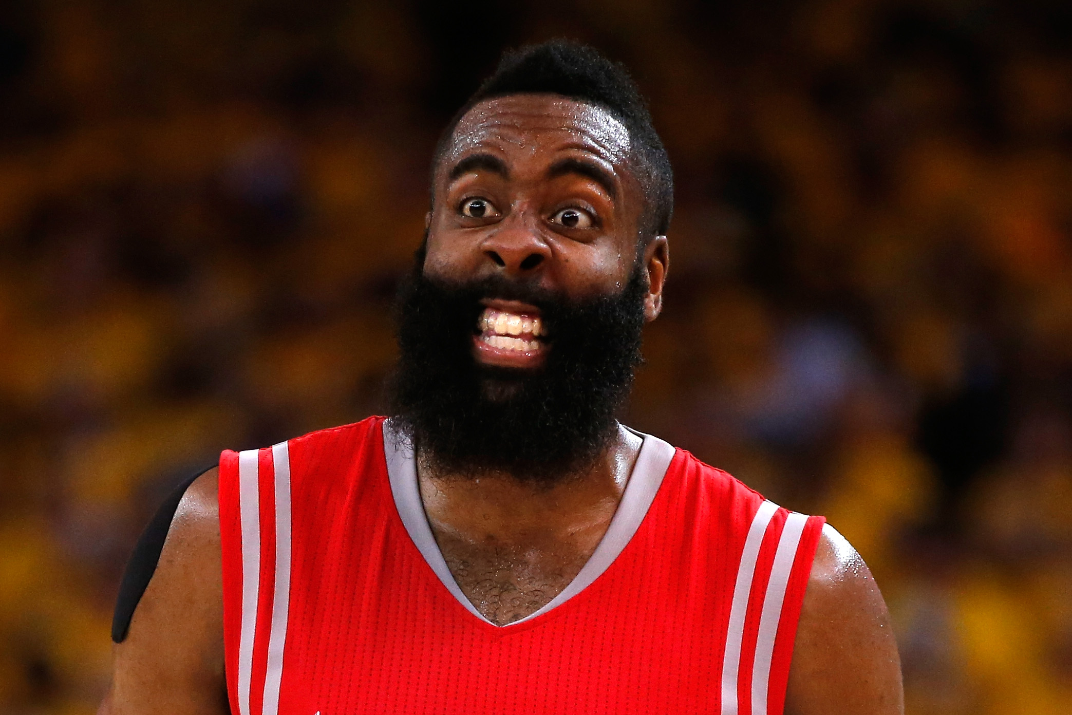 James Harden trashes curtains after blowing Game 2 | For The Win