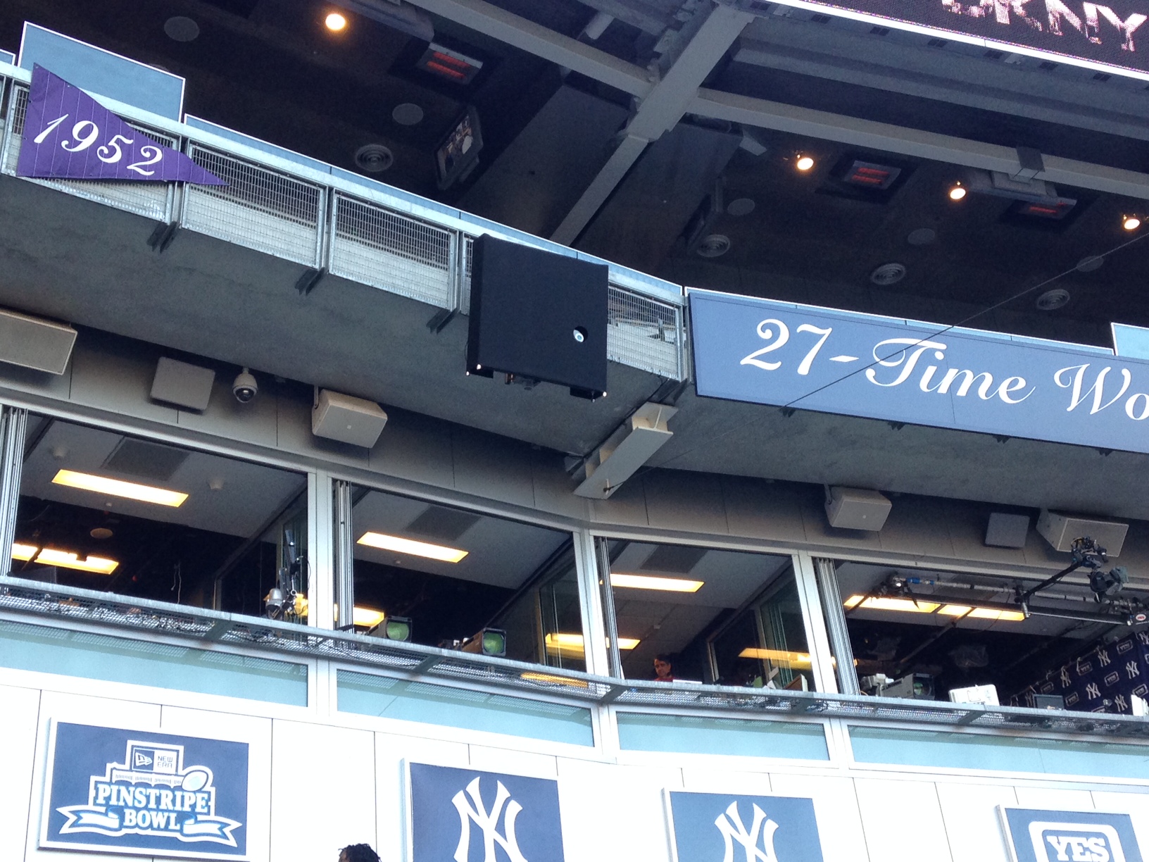 The Statcast radar at Yankee Stadium (USA TODAY Sports)