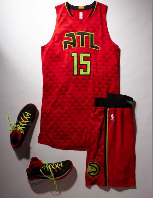 The new Atlanta Hawks uniforms are unapologetically neon