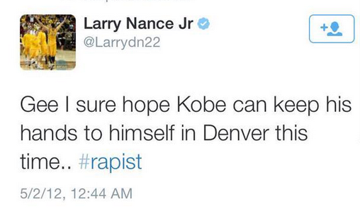 Lakers Draft Pick Deletes Tweet That Called Kobe Bryant A