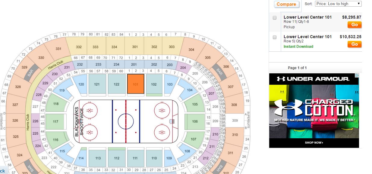 Chicago Blackhawks Game 6 playoff tickets are going for up to 10,000