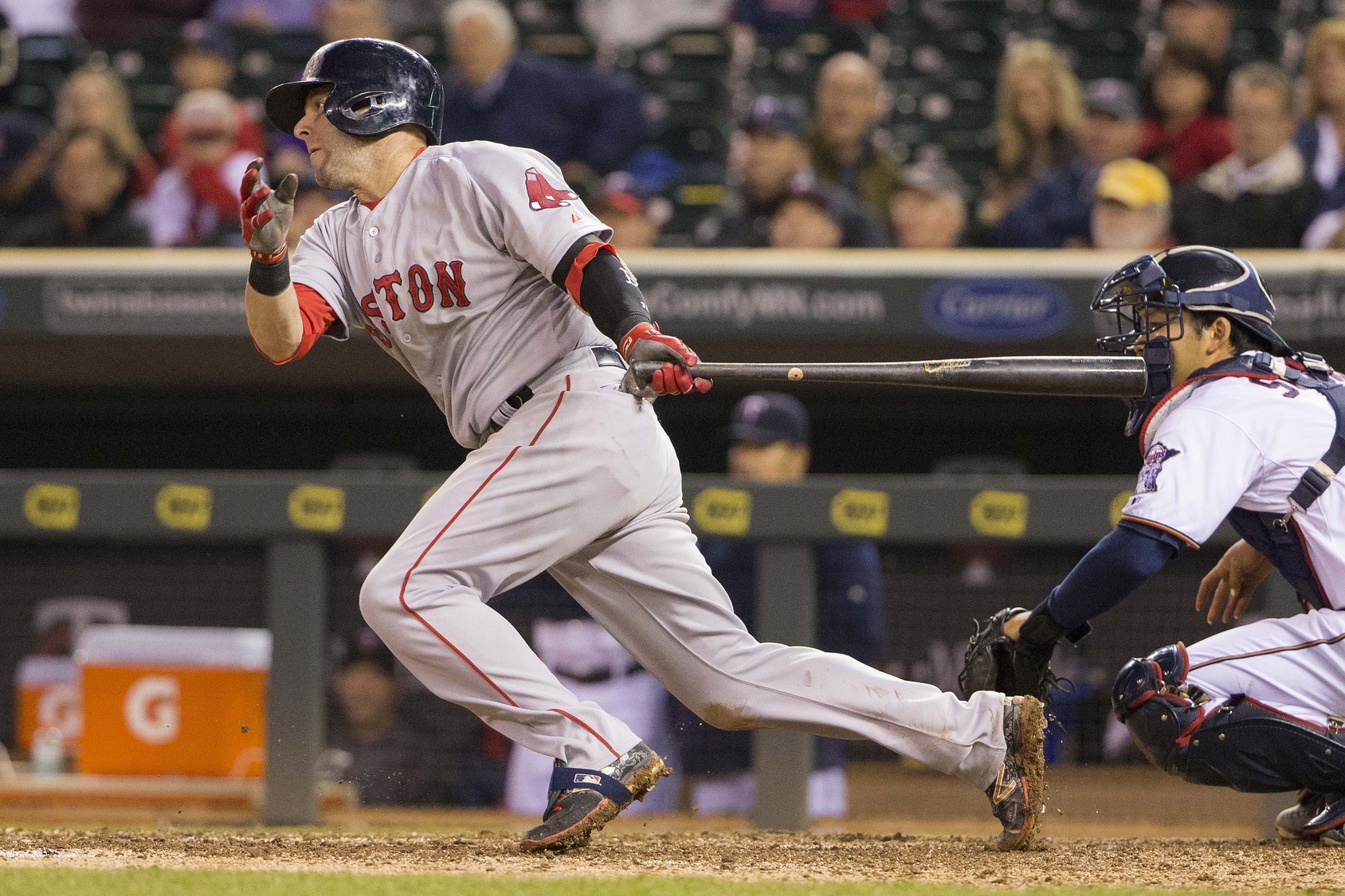 Dustin Pedroia is on a hot streak with an odd-looking bat designed