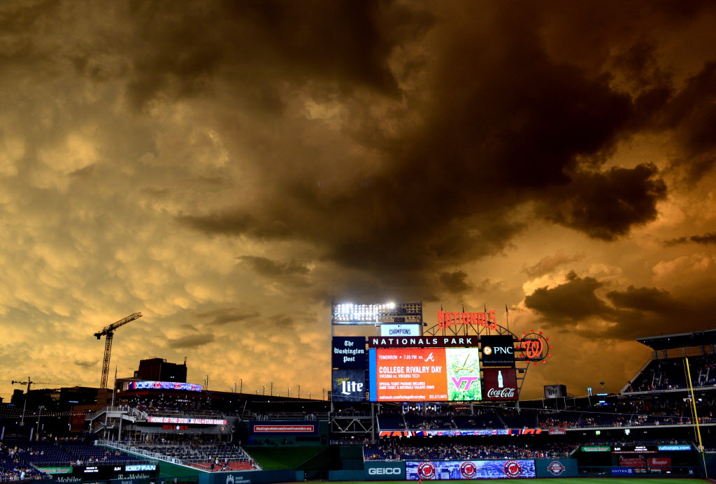 East Coasters ignore baseball because of these stunning sunsets | For ...