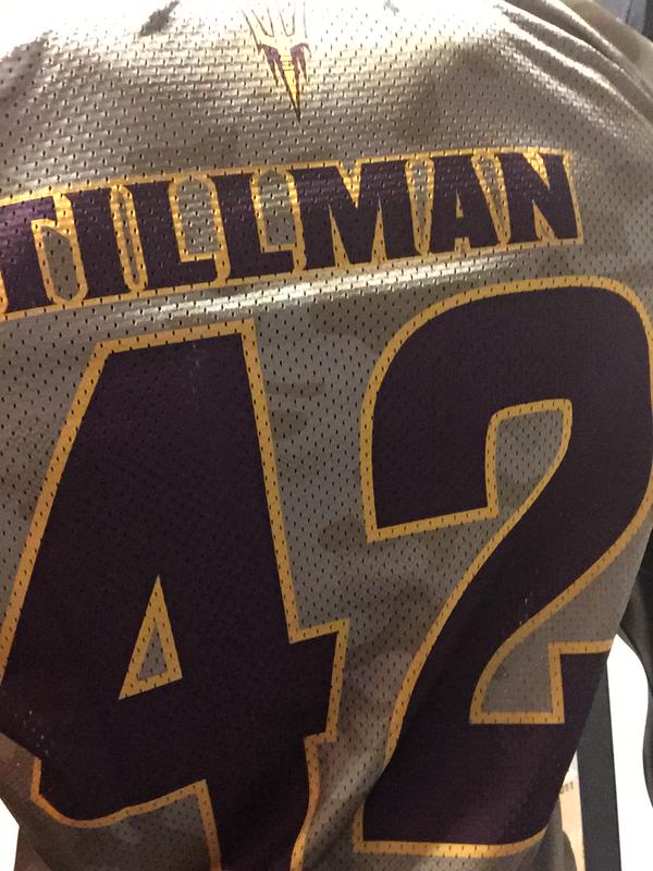 Arizona State unveils camo practice jerseys honoring Pat Tillman
