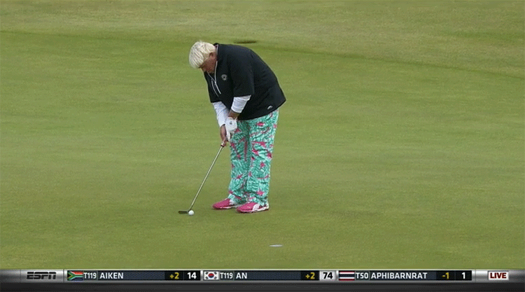 John Daly and his fantastic pants are charging up the British Open leaderboard | For The Win