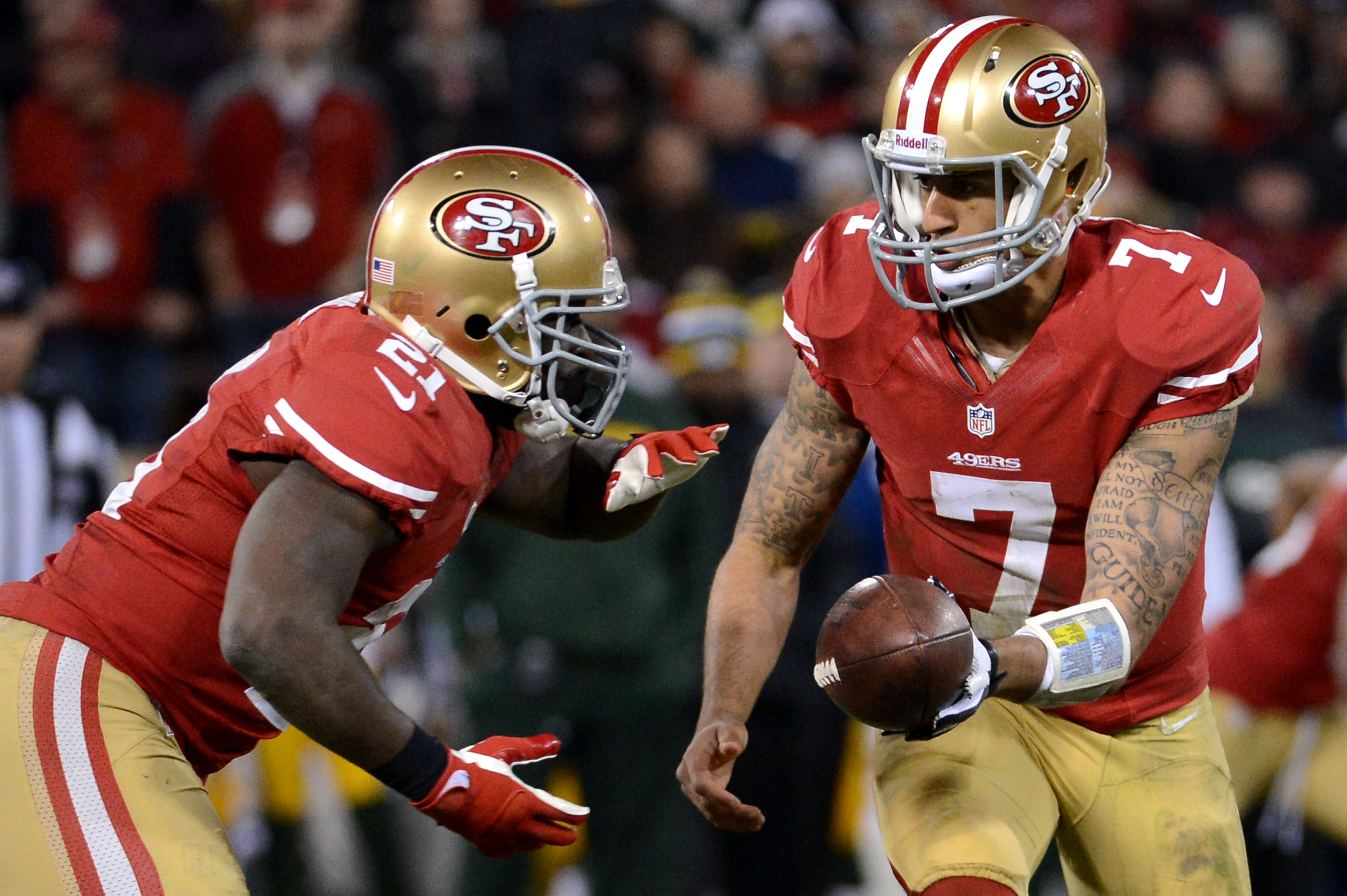 49ers notebook: Colin Kaepernick's TD pass to Frank Gore a