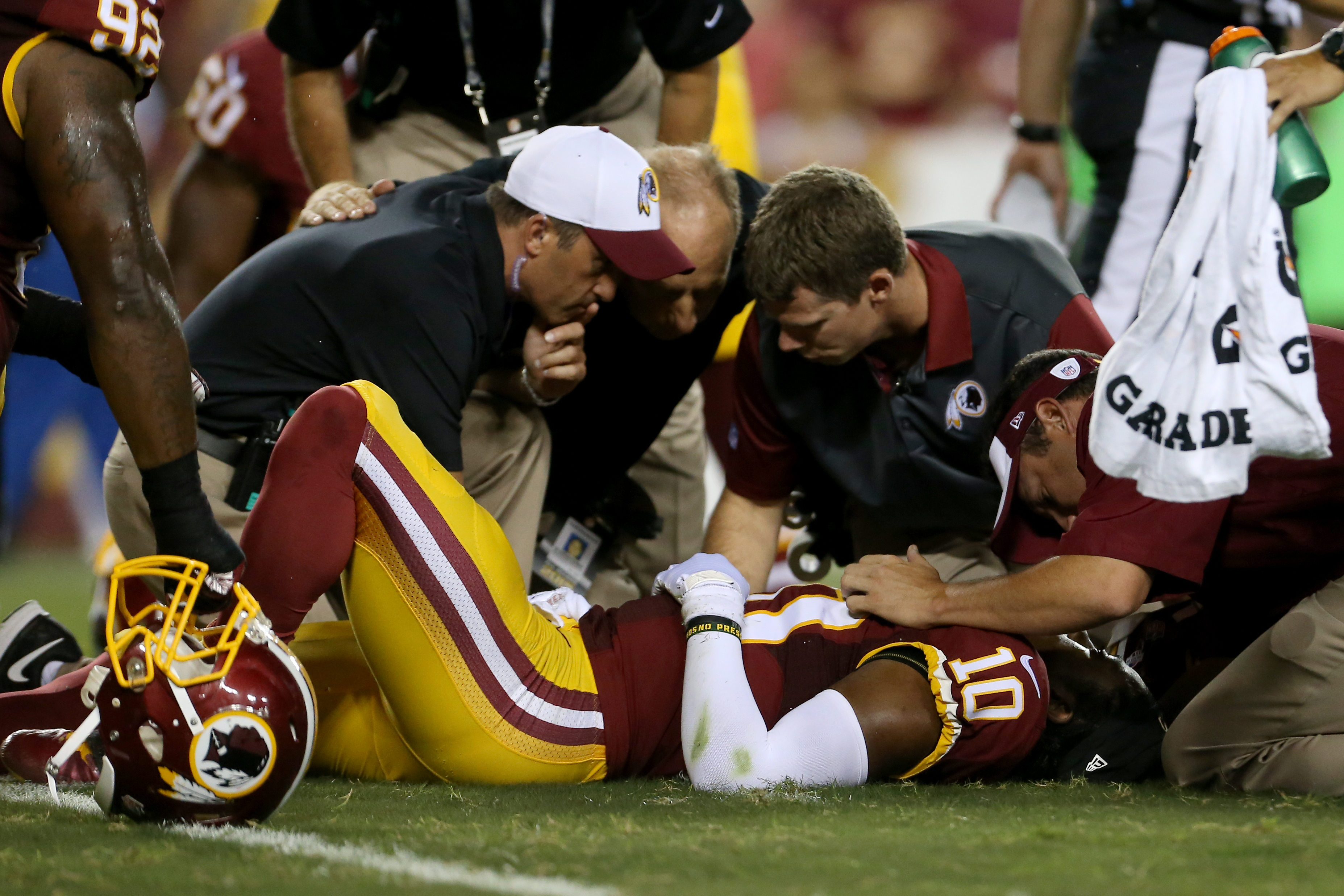 Jay Gruden really has faith in RG3, unless he doesn't - NBC Sports