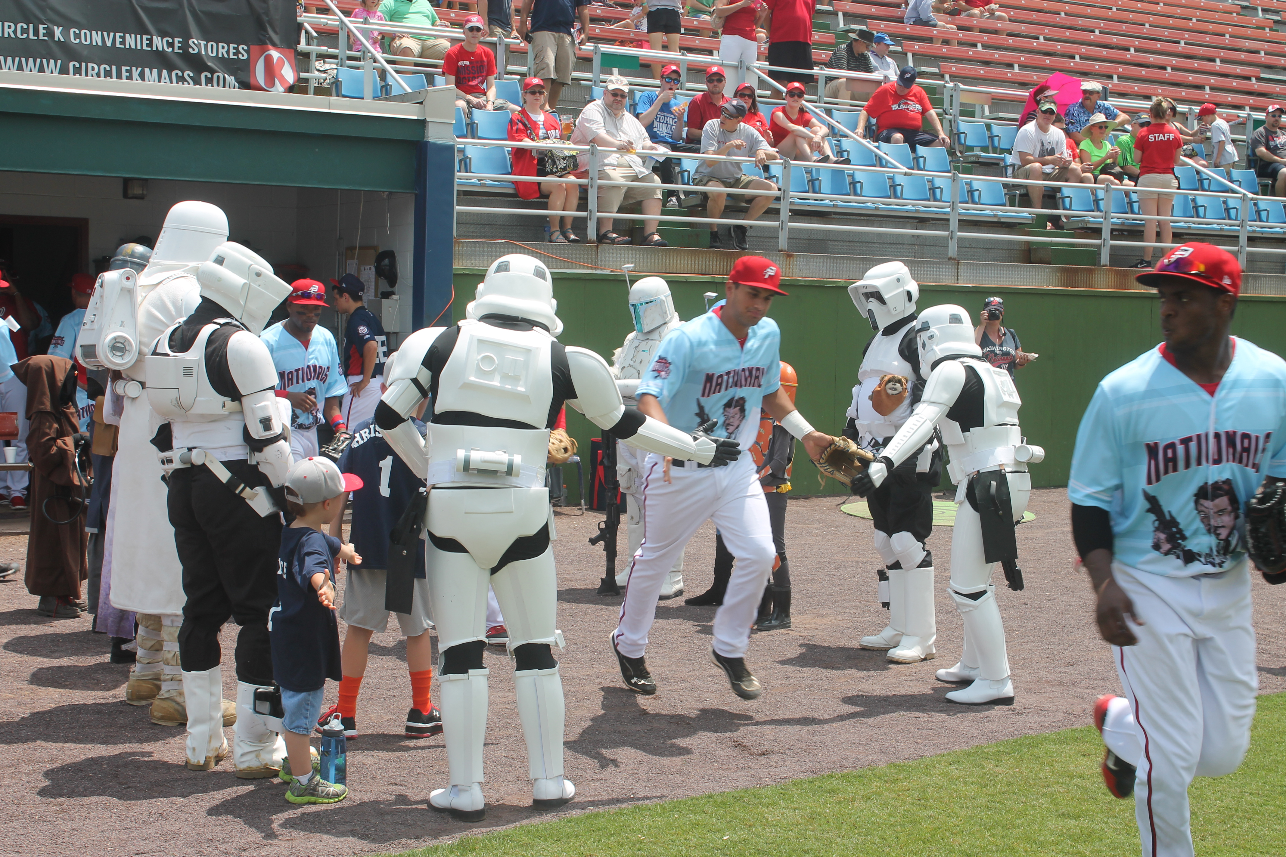 Orange dominates minor league special event jerseys —