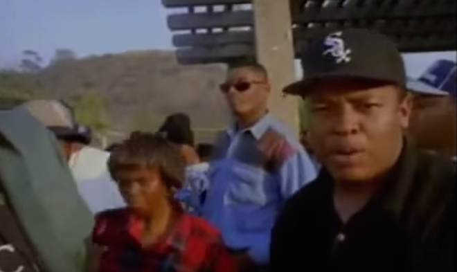 Straight Outta Compton' features a shameful White Sox hat error