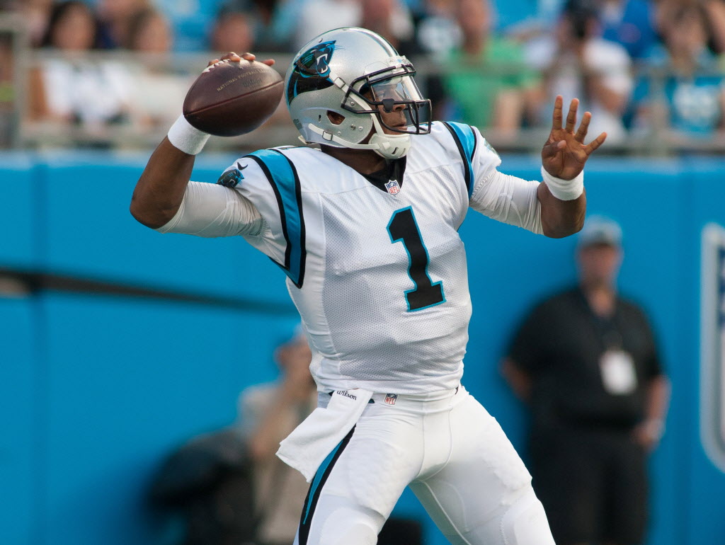 Cam Newton, Luke Kuechly won't play in first preseason game