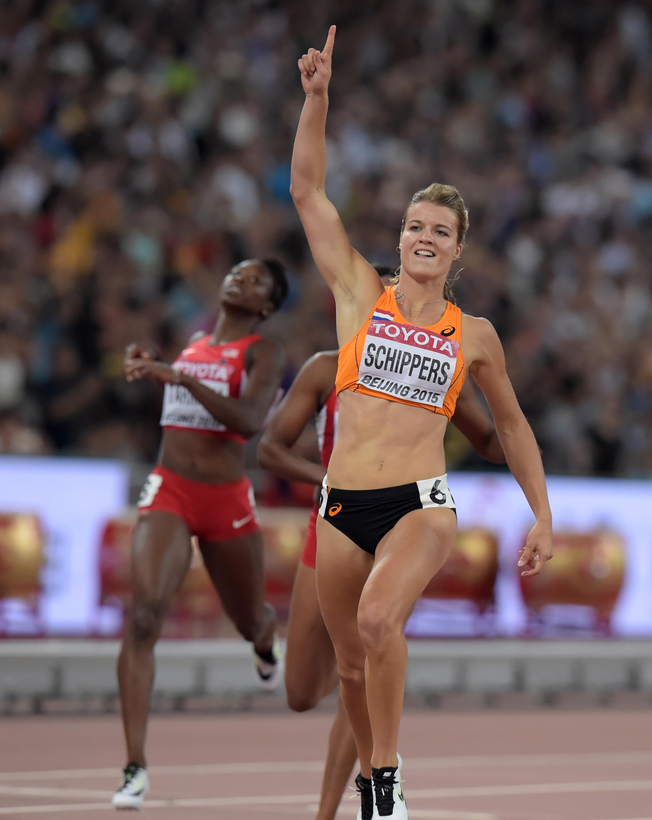 Dafne Schippers wins breathtaking 200meter at world championships with
