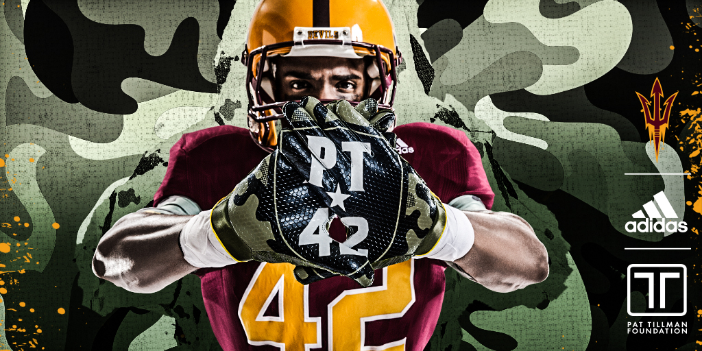 Arizona State honors Pat Tillman with special military-themed