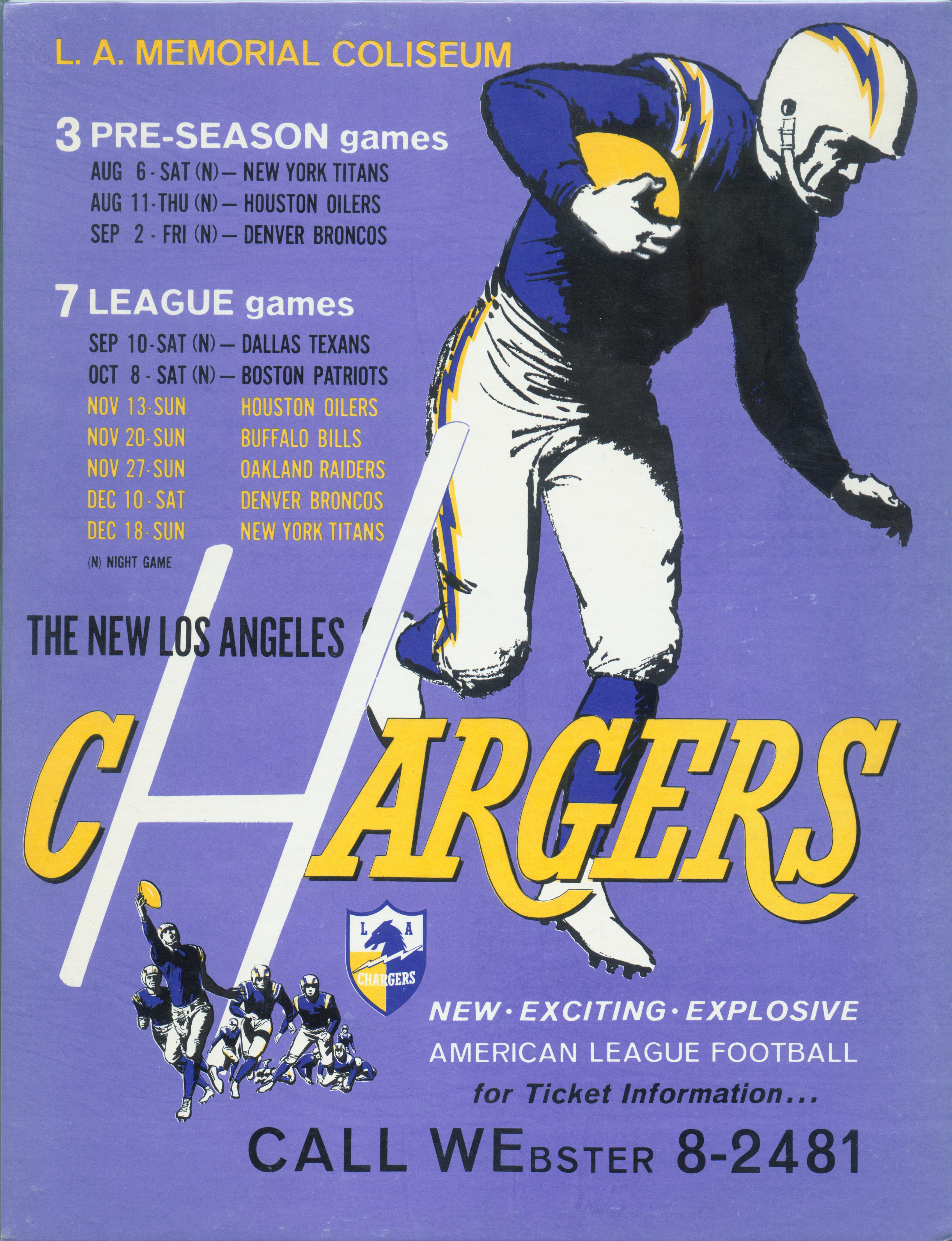 la chargers tickets