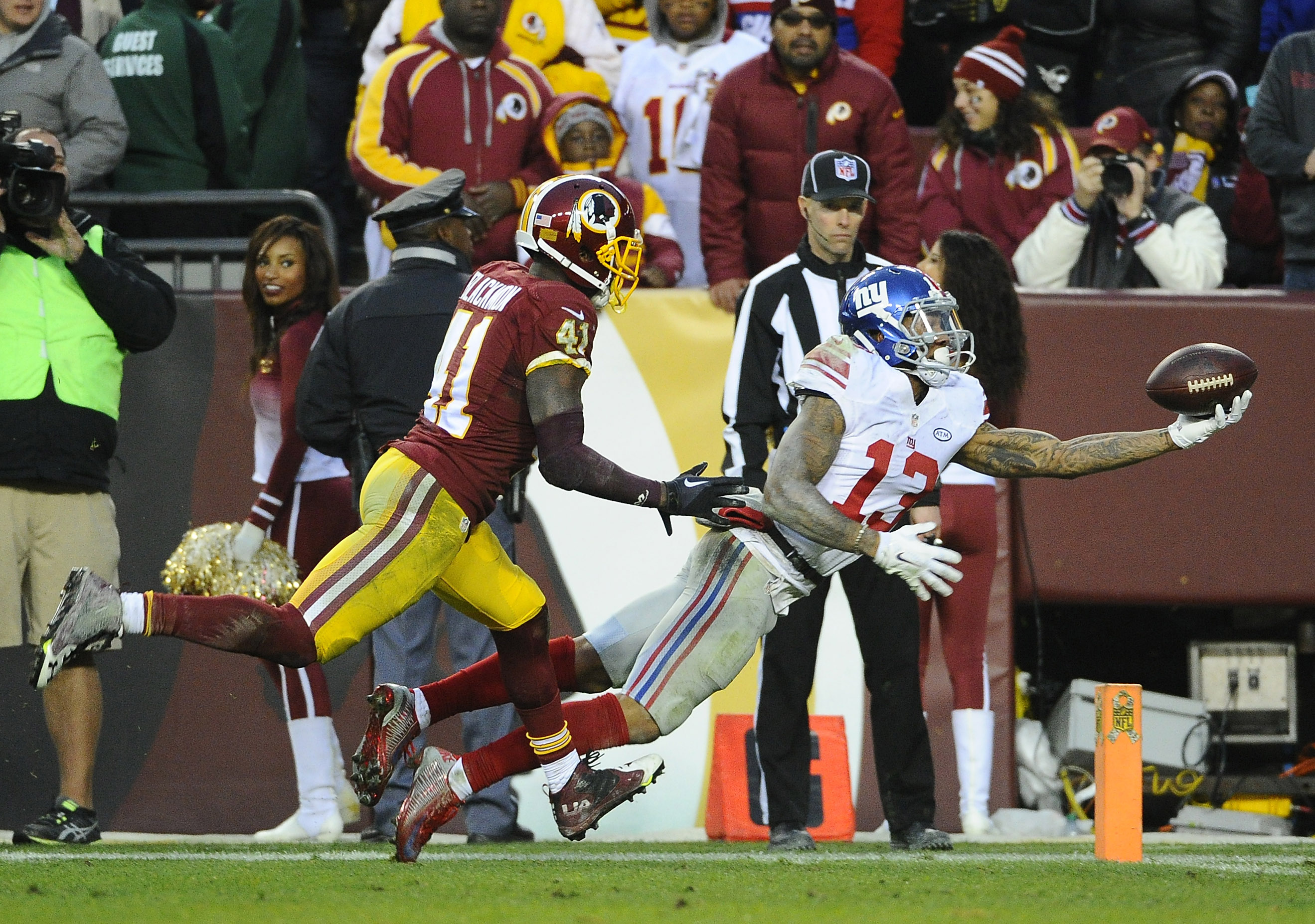 Video: OBJ Made An Absurd One-Handed Catch On Opening Drive