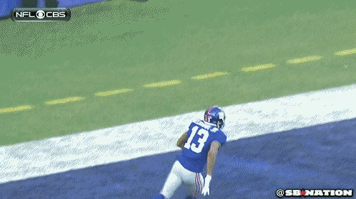 Odell Beckham Jr. is now hurdling to celebrate touchdowns