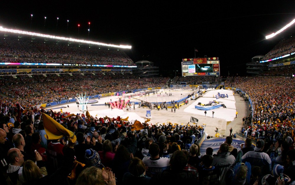 NHL Winter Classic 2011 Penguins vs. Capitals at Heinz Field