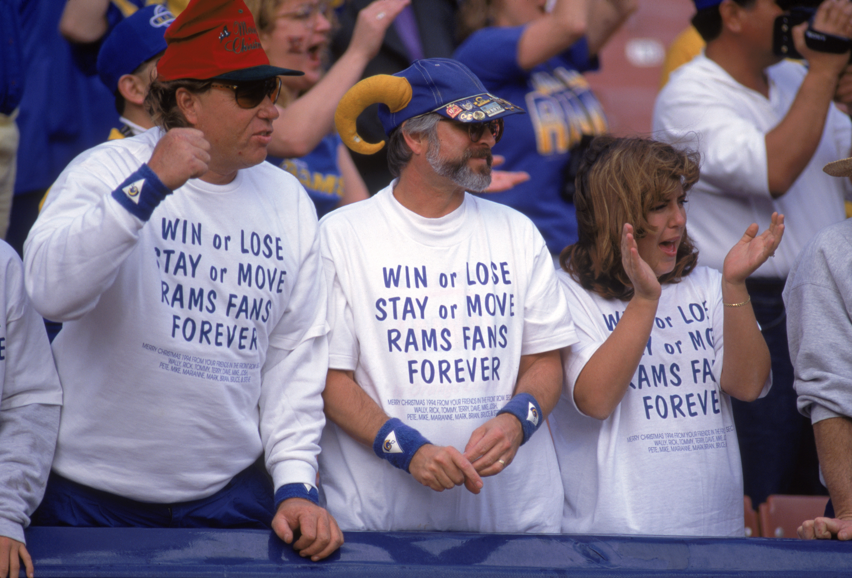 Remember the Rams' last season in L.A. with these photos from 1994