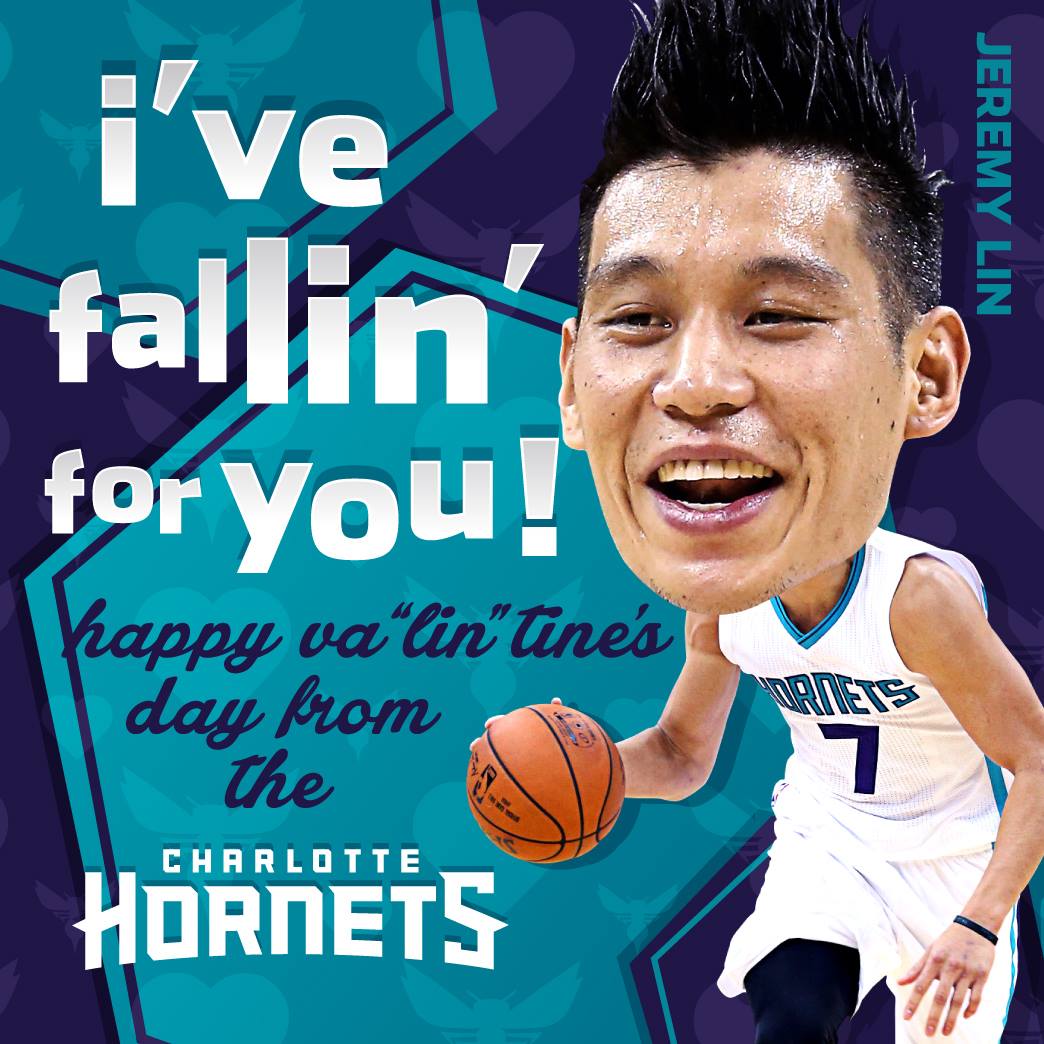 Say Happy Valentine's Day with the help of your favorite team