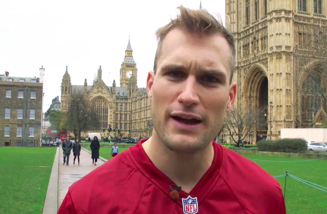 NFL's British accent 