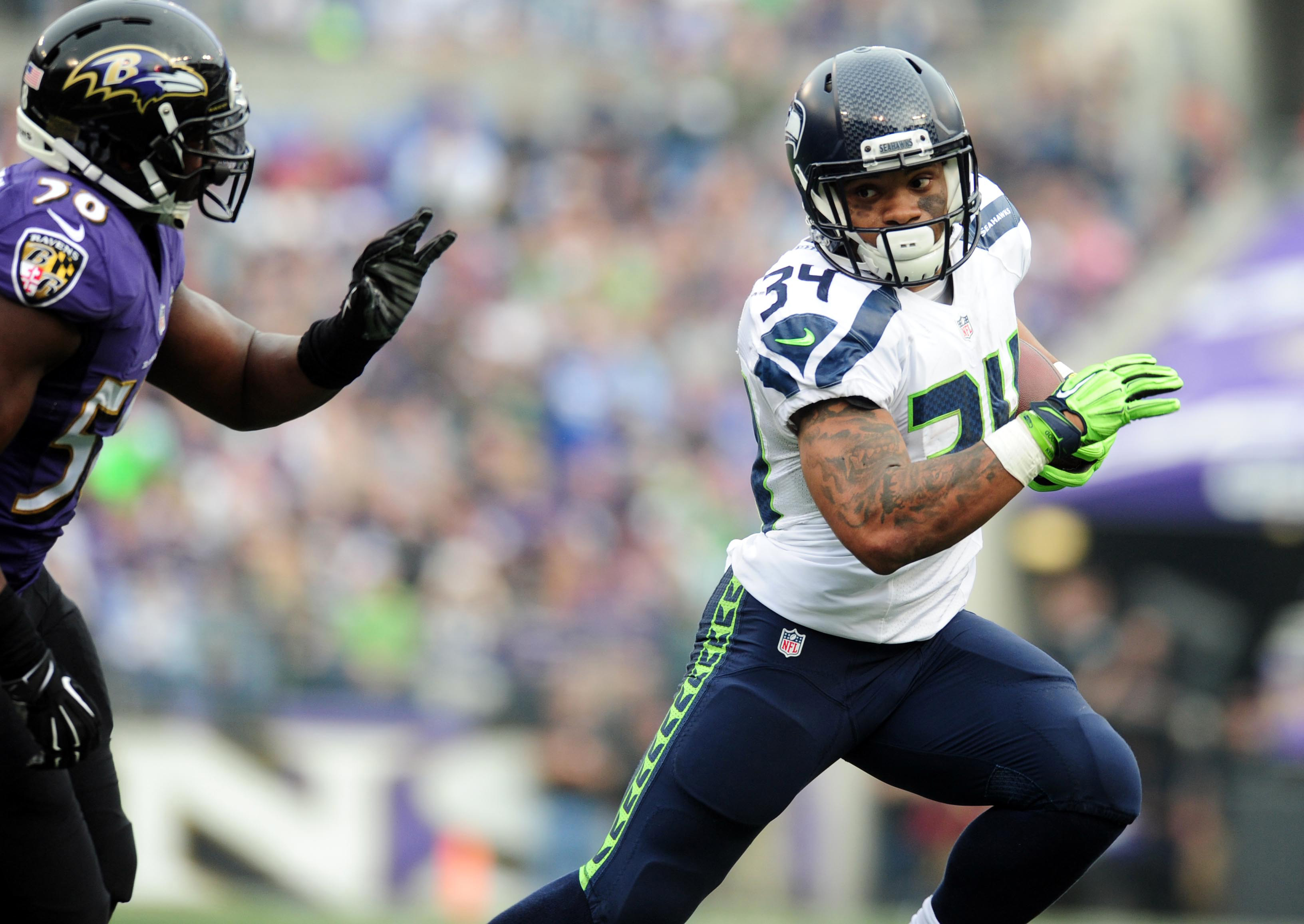 Seattle Seahawks on X: RB Thomas Rawls is averaging 6.0 YPC on