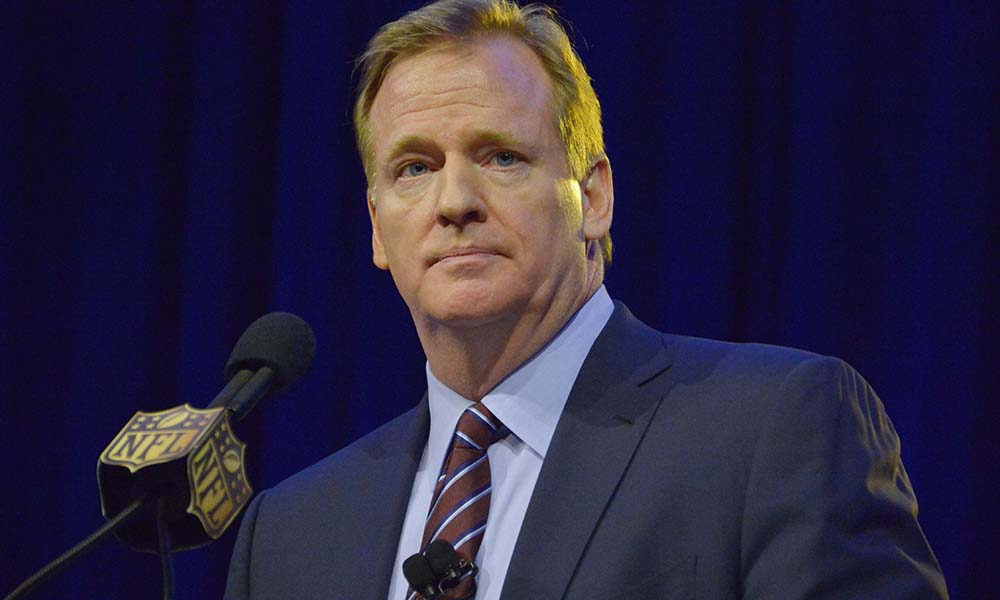 Roger Goodell: NFL commissioner remains steadfast over not