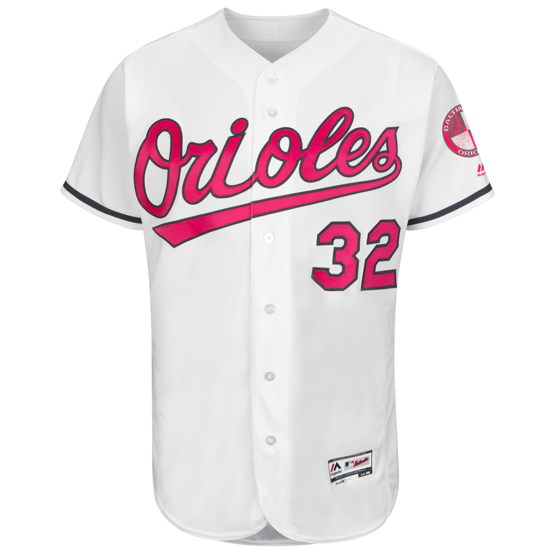 Men's San Diego Padres Majestic White 2018 Mother's Day Home Flex