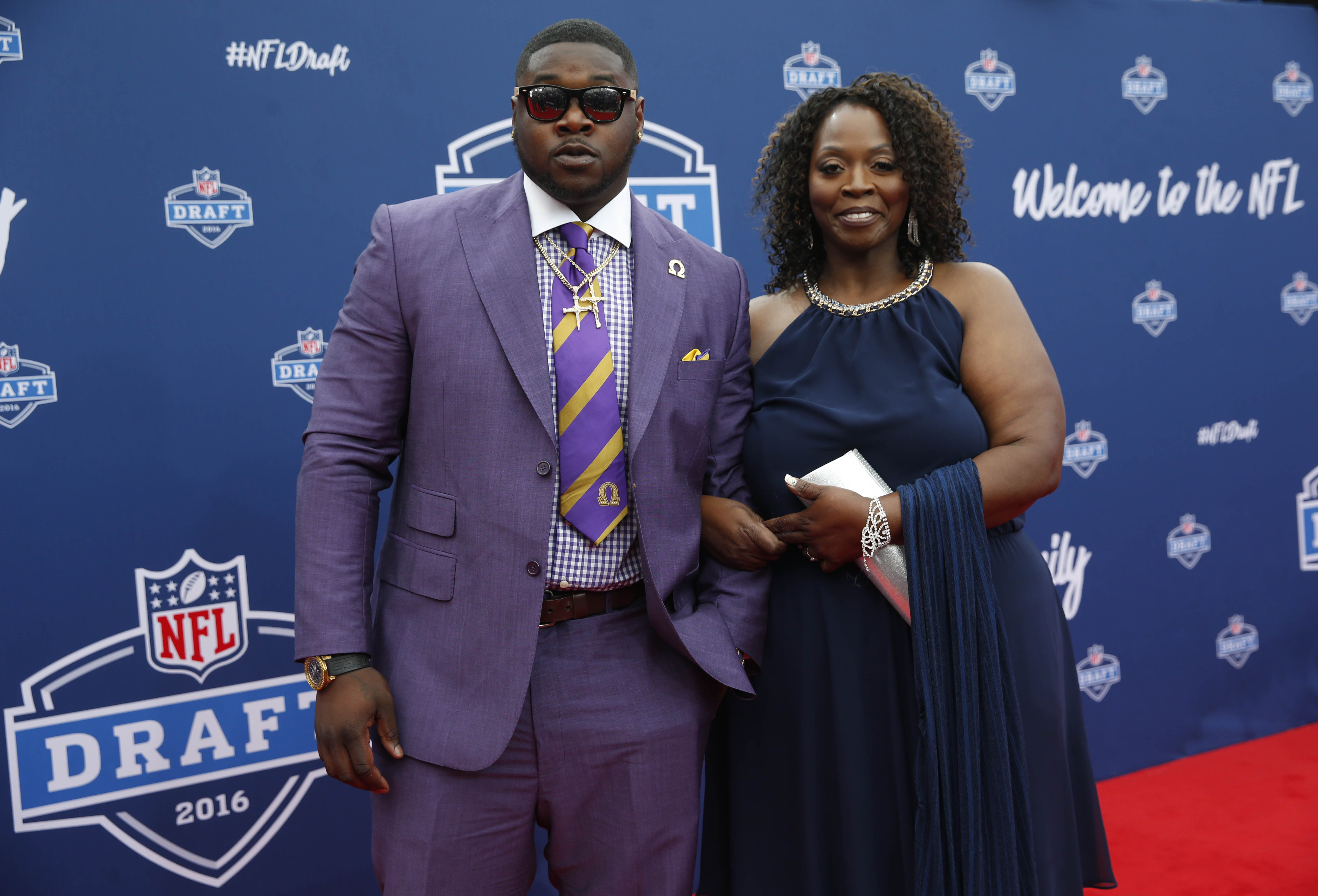 The 9 best dressed players from the first day of the NFL draft